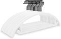 MIZGI Premium Velvet Hangers 50 Pack - Slim Heavy Duty Closet Saver