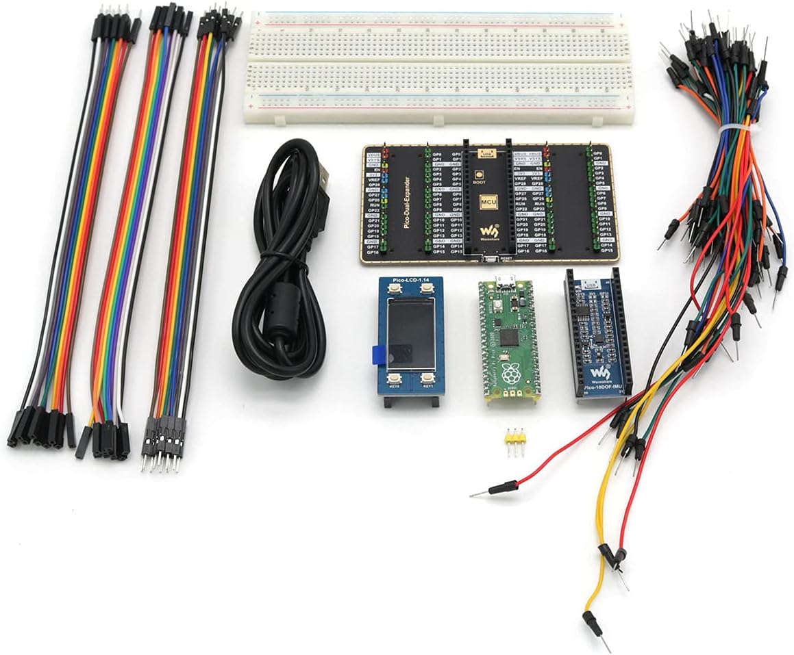 Raspberry Pi Pico Evaluation Kit Package B with Color LCD and IMU