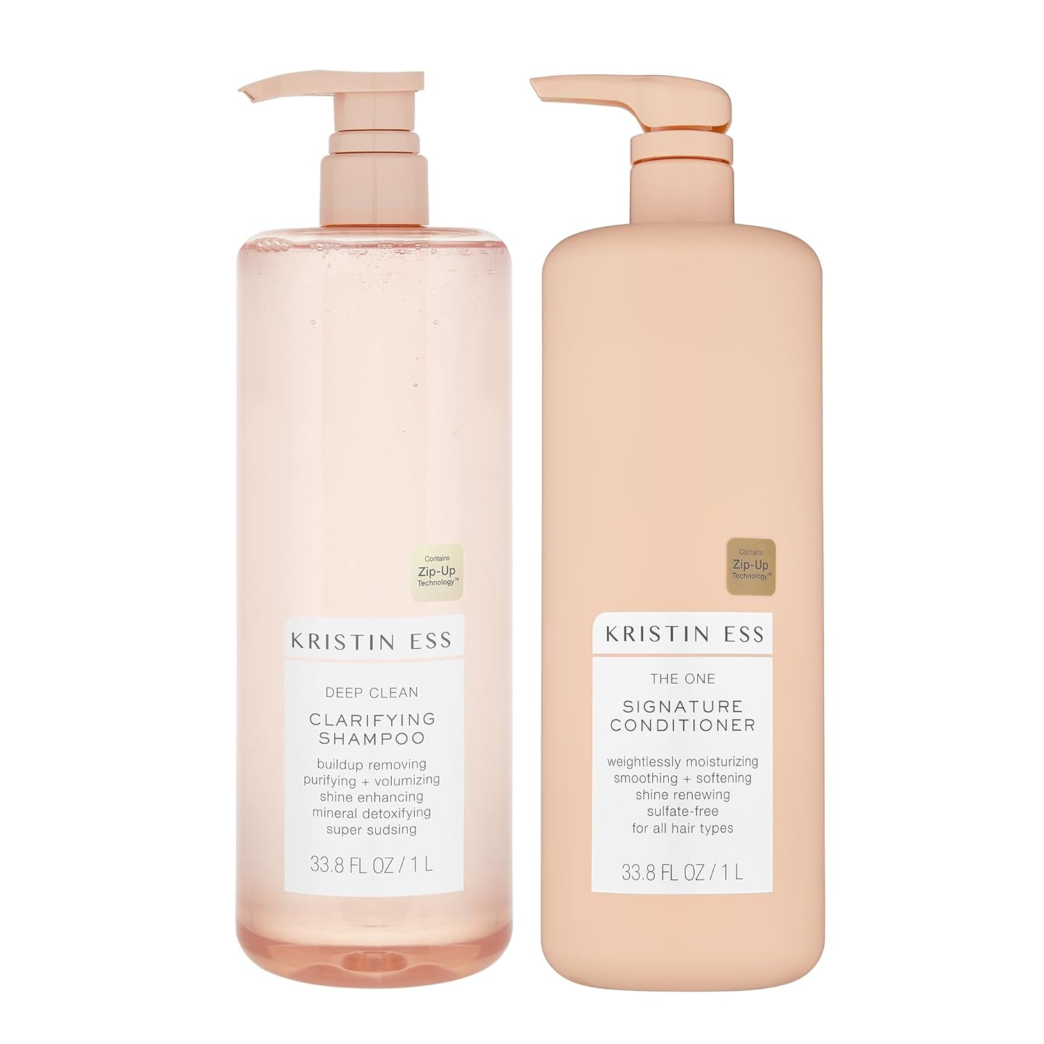 Kristin Ess Clarifying Shampoo and Conditioner Set for Oily Hair