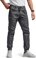 CQR Men's Flex Lightweight Joggers - Tapered Water (Style DBHF)