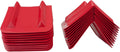 V Edge Protectors Flatbed 8in x 12in 20 Pack - Heavy Duty Red