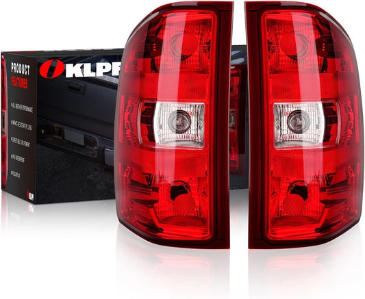 OKLPF Rear Brake Tail Lights for 2007-2014 Chevy Silverado