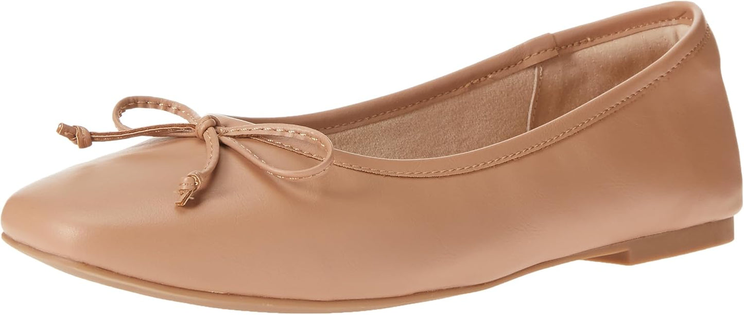 The Drop Women's Pepper Ballet Flat with Bow for Everyday Style