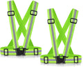 Reflective Vest Running 2Pack - High Visibility Safety Gear
