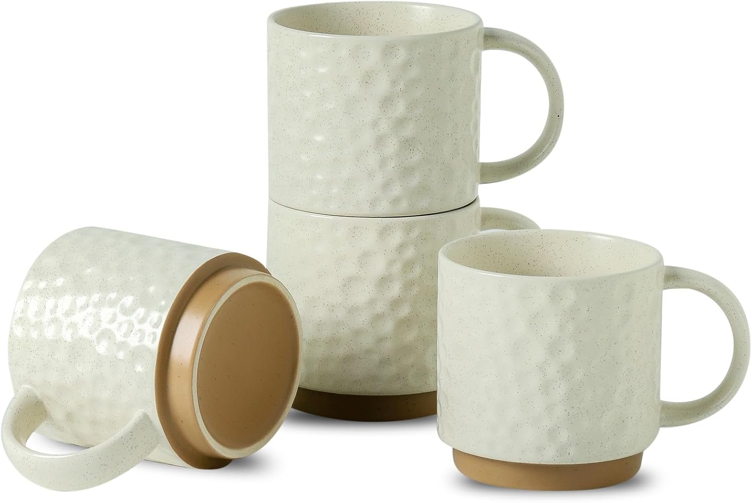 Nihow 16OZ Stackable Coffee Mug Set for All Your Beverages
