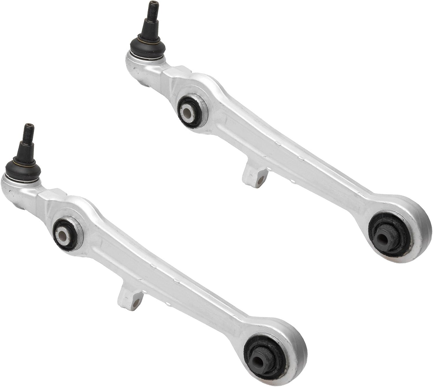 TRQ Front Lower Control Arm Set for Audi A6 and Volkswagen Passat