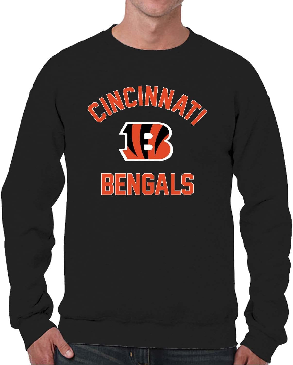 NFL Adult Gameday Football Crewneck Sweatshirt for Comfort