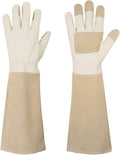 Handlandy Pruning Gloves Long for Men & Women - Thornproof Rose
