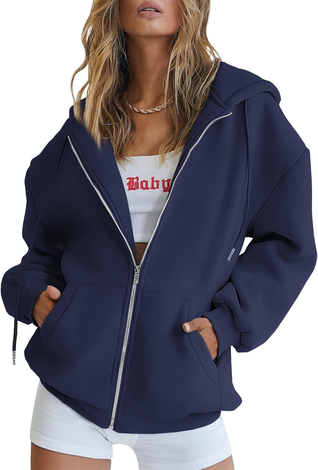 EFAN Women's Oversized Casual Sweatshirts with Pocket for Fall