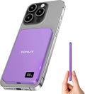 Magnetic Portable Charger 5000mAh 15W Ultra Slim Wireless - Compact