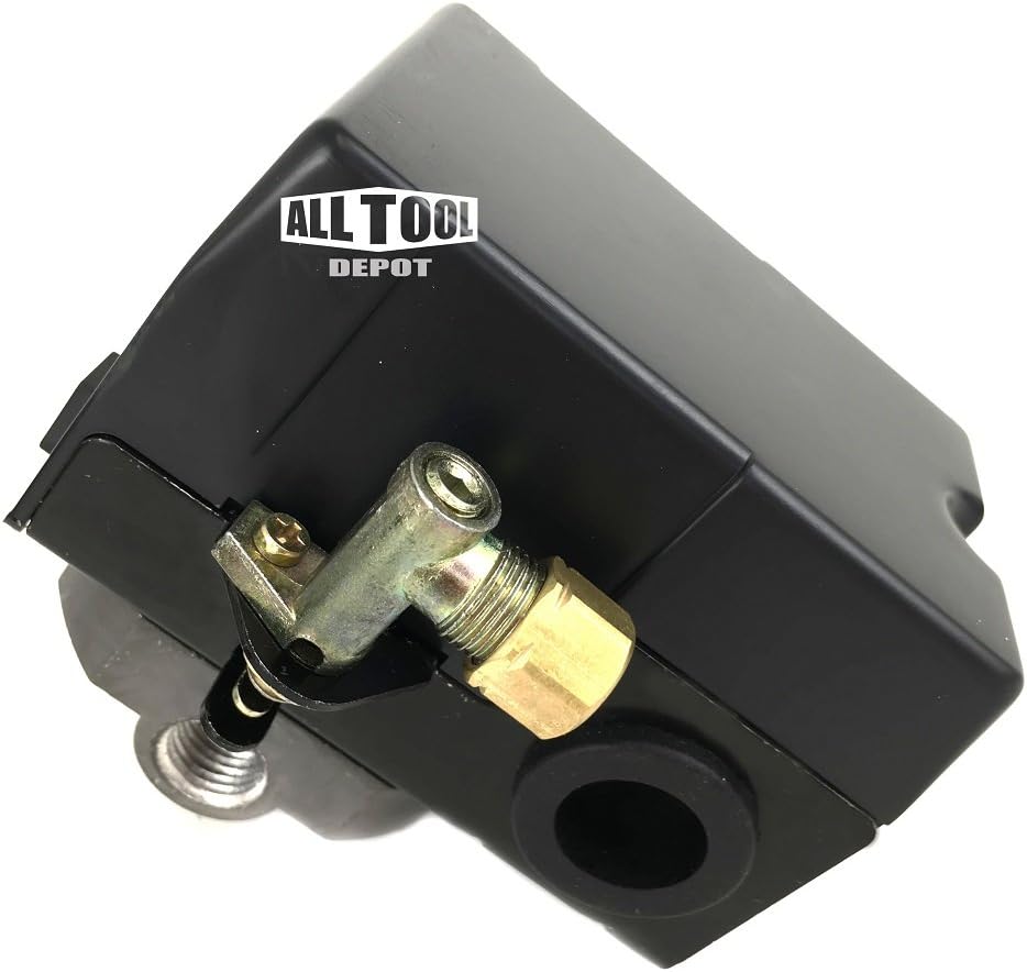 Husky Pressure Switch: 90 Angle, 4 Ports, with Unloader