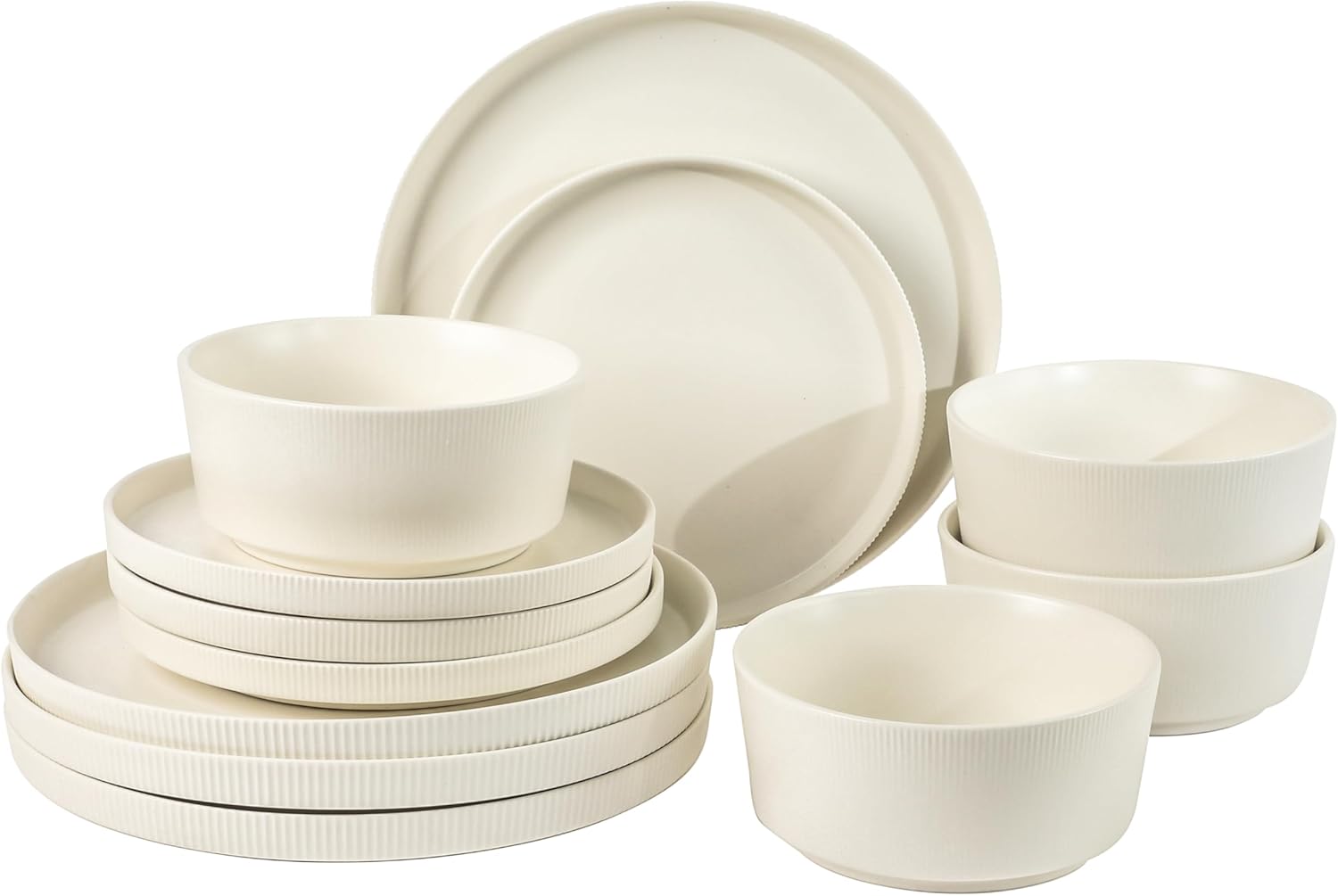 Gibson Home Dempsey Road 12-Piece Dinnerware Set for 4