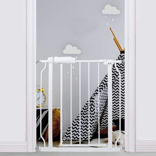 Tension-Mounted Narrow Baby Gate - Secure Your Home with Ease