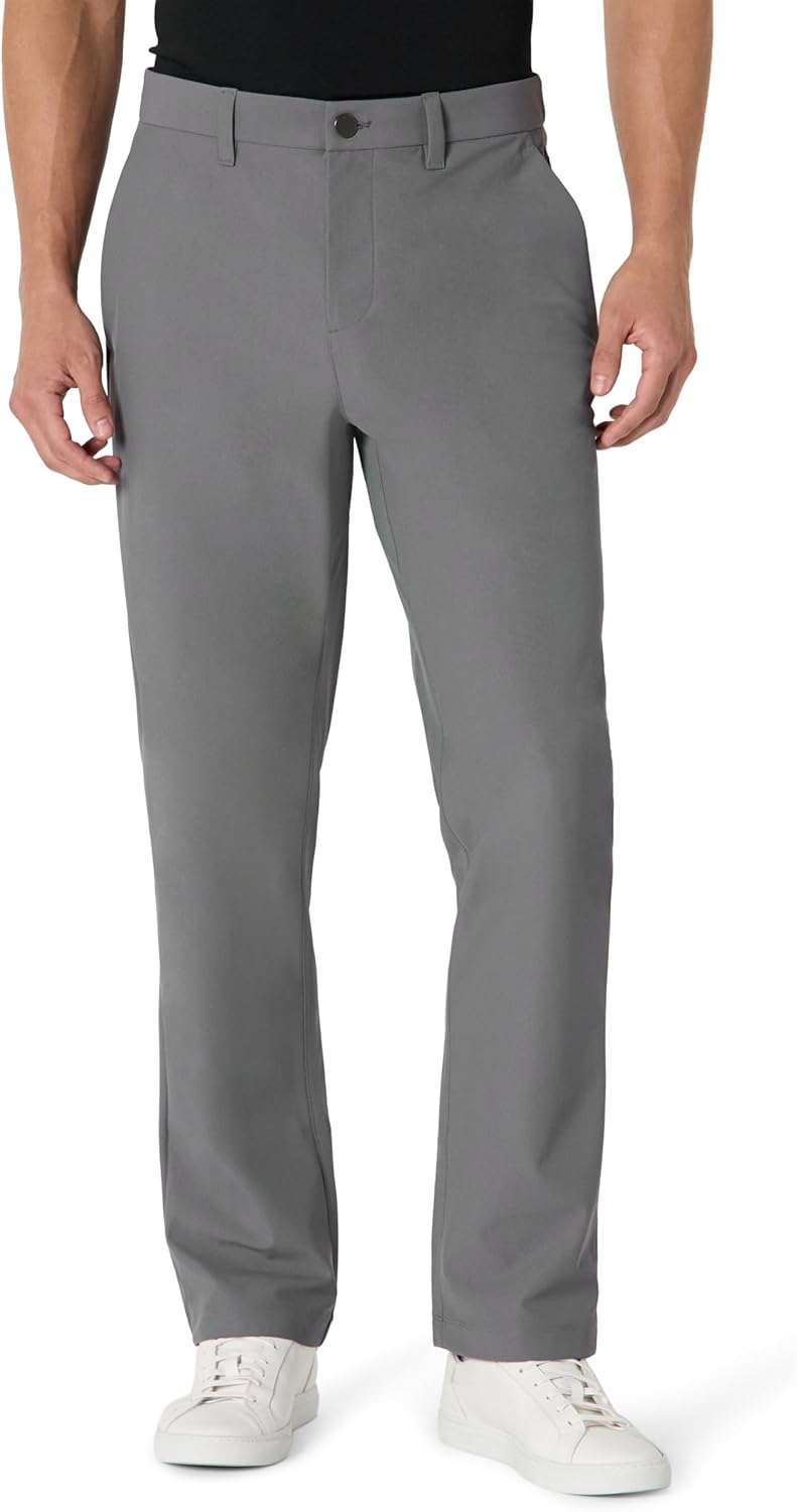 Men's Classic-Fit Travel Stretch Pant for Comfort and Style