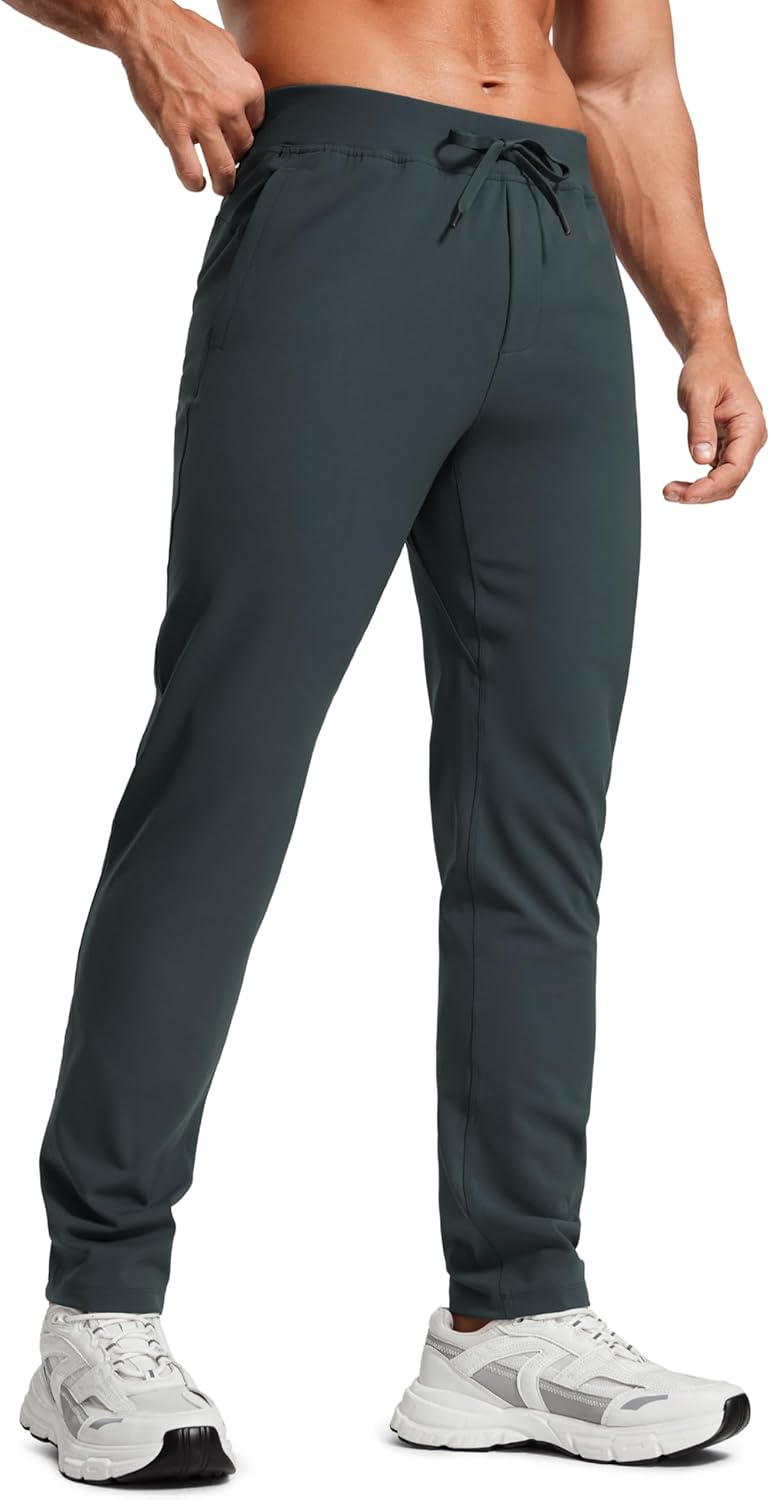 CRZ YOGA 4-Way Stretch Athletic Pants for Men - Perfect Fit