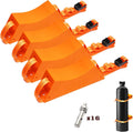 Cylinder Wall Mounted Bracket Propane Tank Holder - Secure 4in-12in