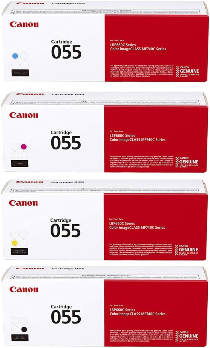 Canon CRG 055 Standard Capacity Toner Cartridge for MF743 Printers