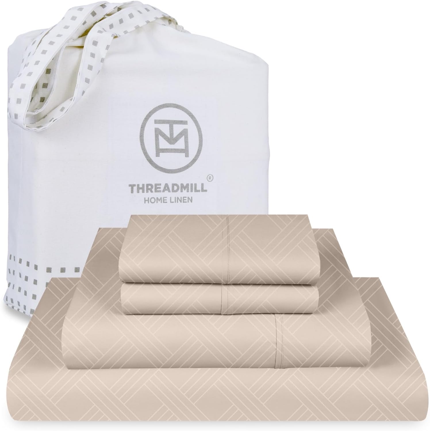 Threadmill Queen Sheet Set - Luxurious 800 Thread Count Bedding