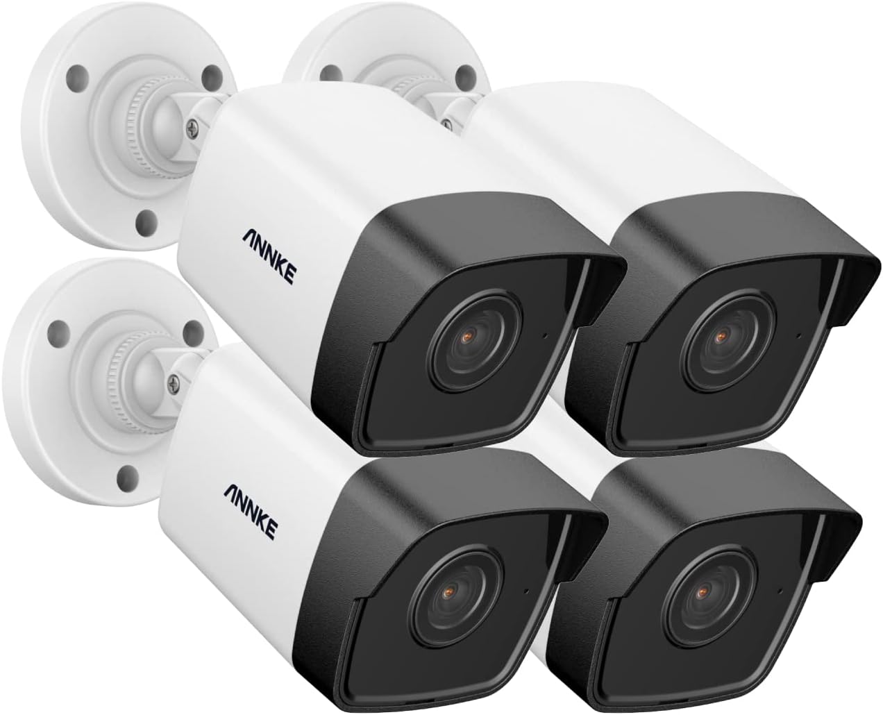 5MP Super HD Wired POE Security Cameras with Night Vision