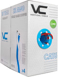 Vertical Cable Cat6 550 MHz UTP 1000ft Bulk Ethernet Cable - Reliable