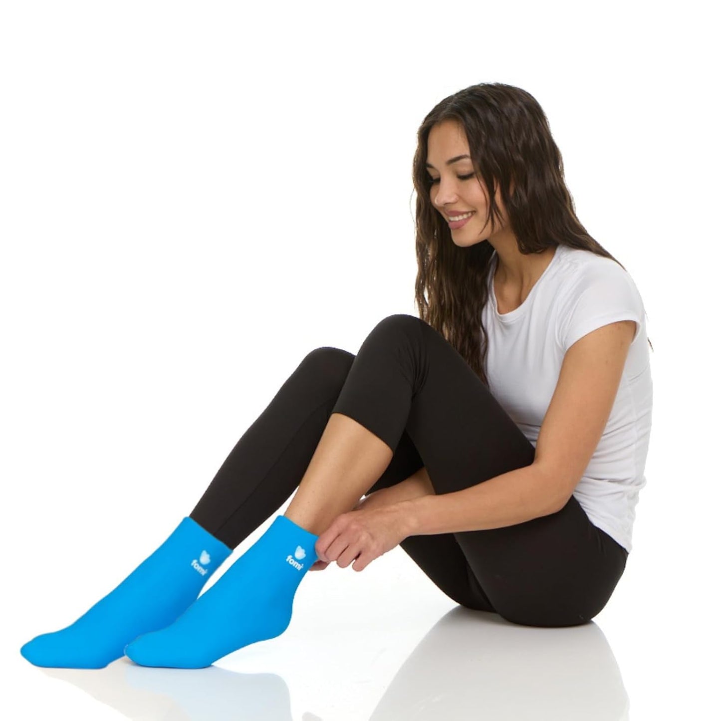 FOMI Hot Cold Full Foot and Ankle Gel Ice Packs for Pain Relief