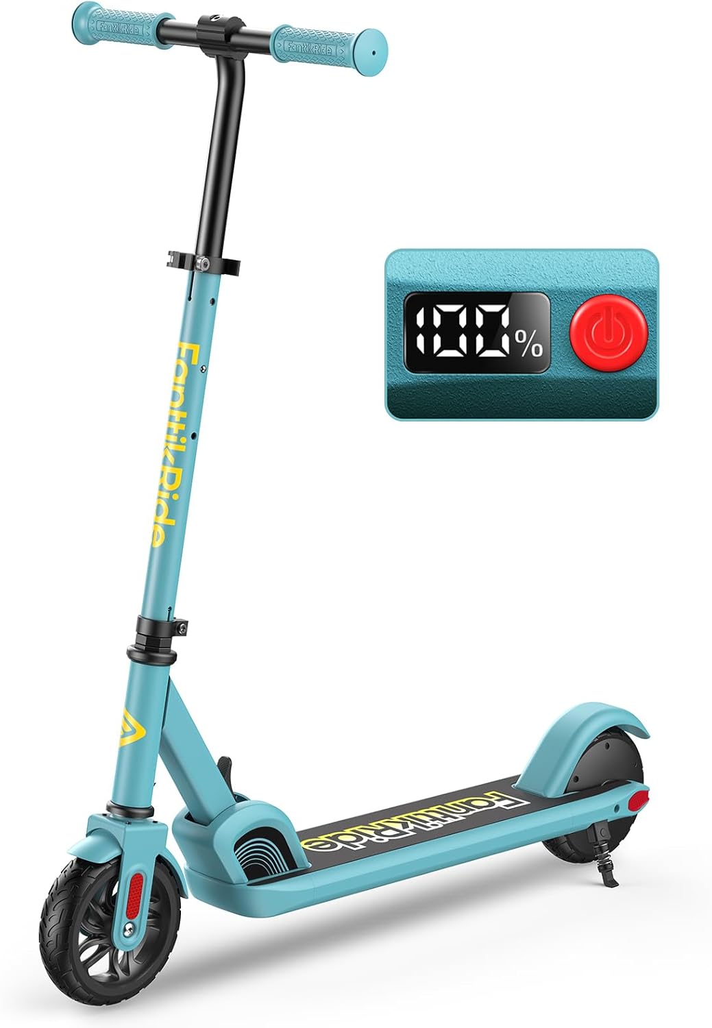 FanttikRide C9 Kids Electric Scooter for Ages 8-12, Foldable