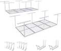 Overhead Garage Storage Rack 96 in x 48 in Adjustable Ceiling Storage