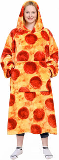 Wearable Blanket Sweatshirt - Oversized Cozy Hoodie Blanket for Home
