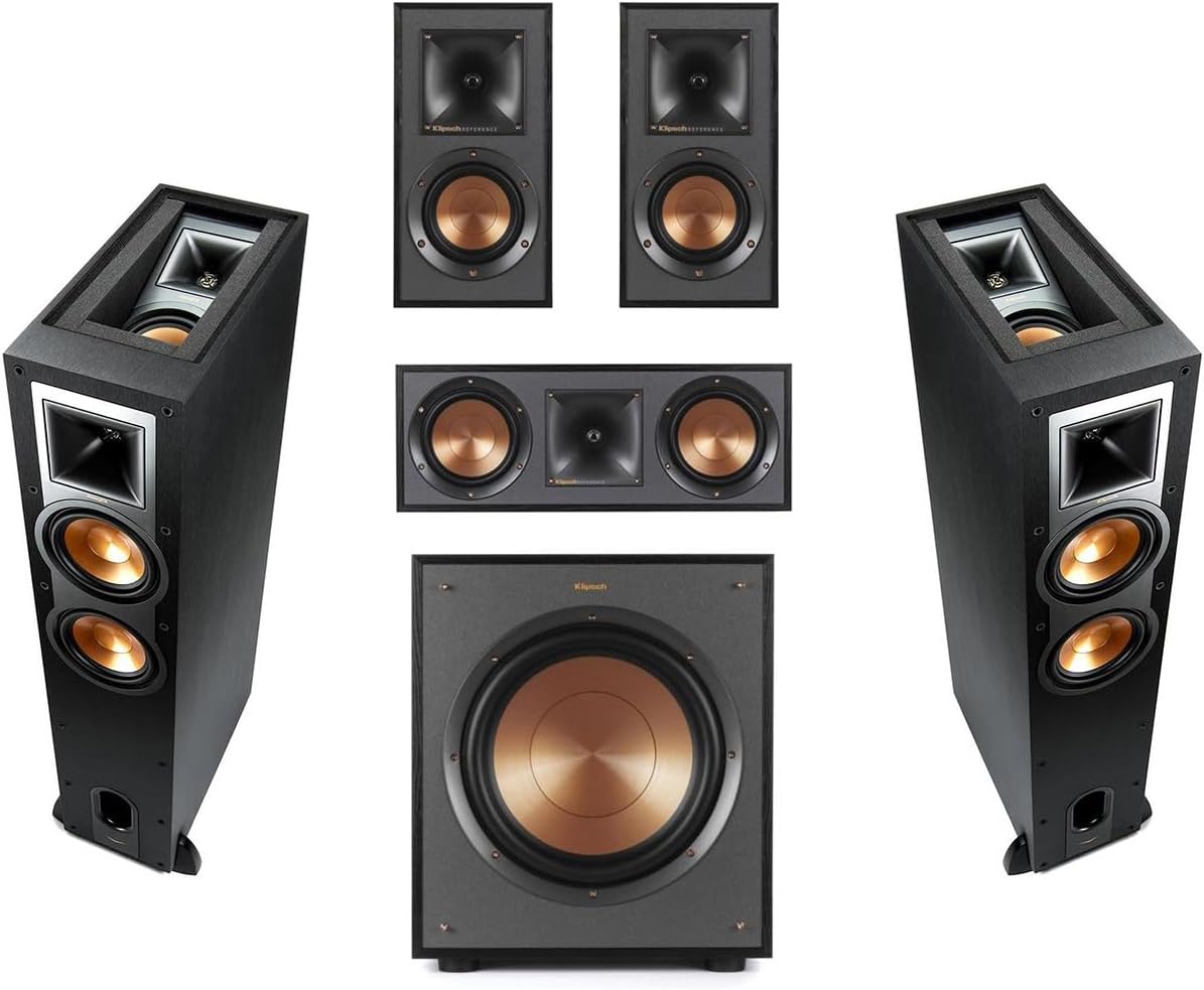 Klipsch Reference R-26FA Home Theater Pack for Immersive Sound