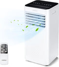 8000 BTU Portable Air Conditioner - 4-in-1 Cooling for 250 sq.ft