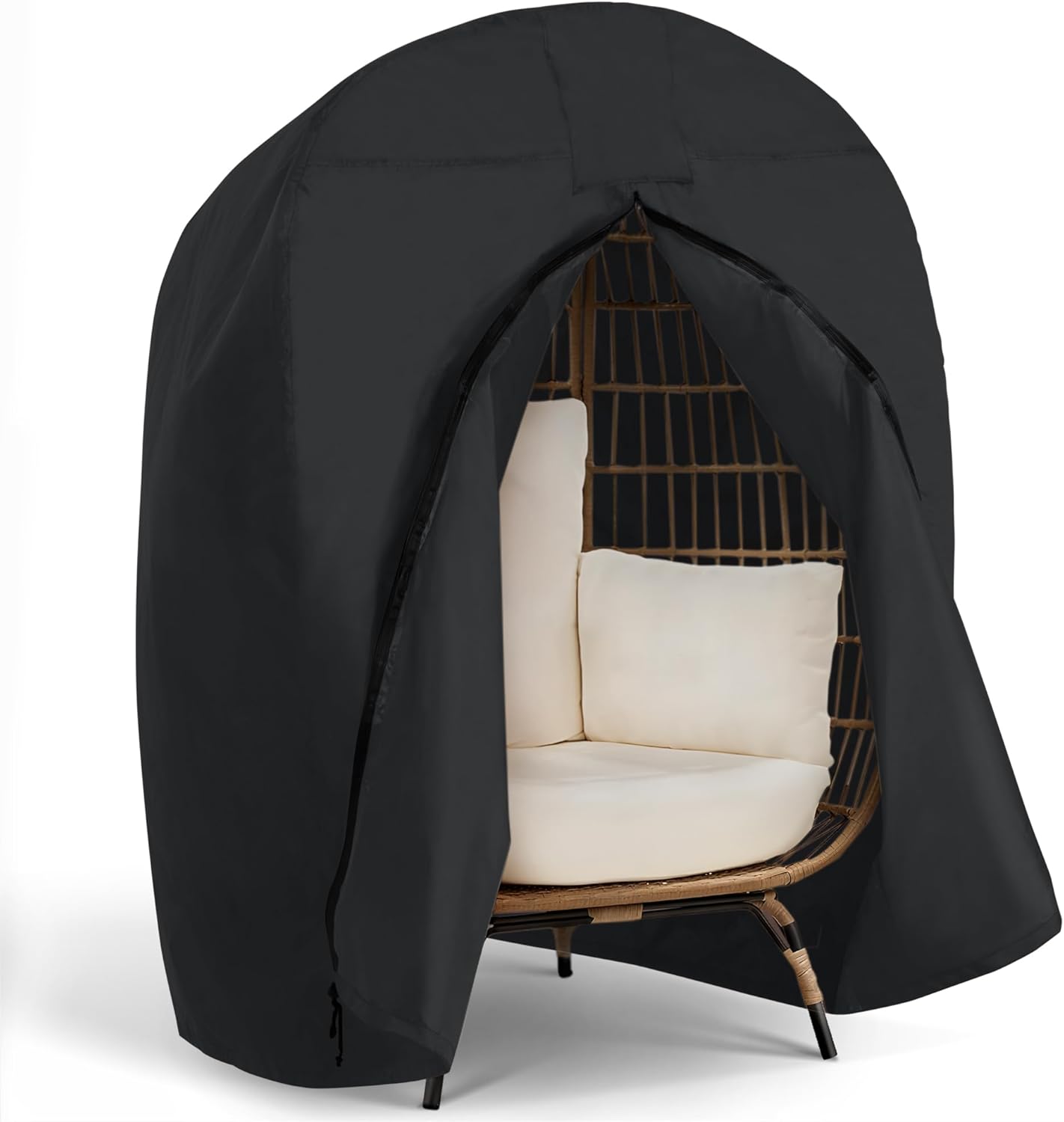 Durable Lawn Egg Chair Cover for Indoor Outdoor Lounger Use