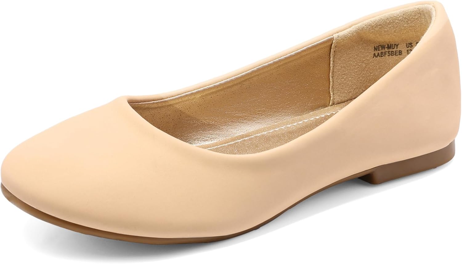 DREAM PAIRS Girls Dress Shoes Slip on Ballerina Flats for Kids