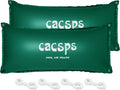 CACSPS 2 Pack Pool Pillow 4 ft x 8 ft Green - Winter Protection
