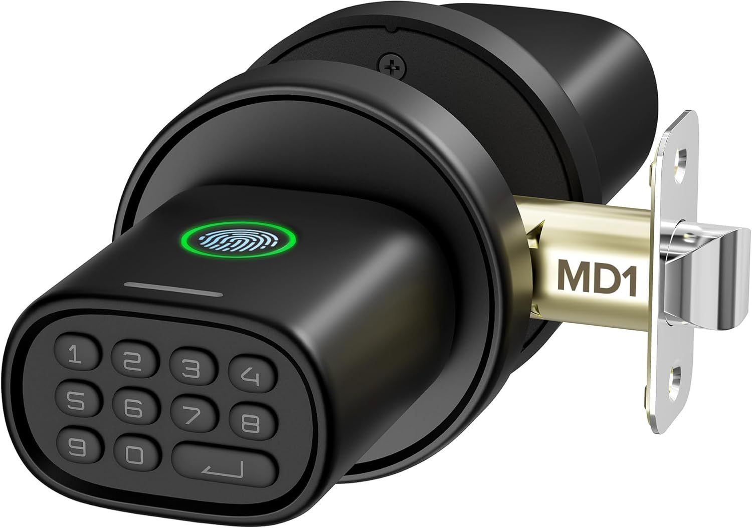 Keyless Entry Door Lock with Fingerprint and Keypad Security