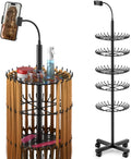 Braiding Hair Rack with Phone Holder for Easy Styling