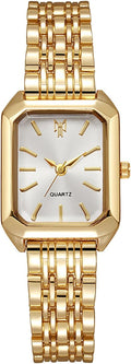 Stylish Steel Strap Square Watch for Women
