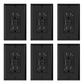 GFCI Outlet 15 Amp Self-Test GFI Receptacle - Fast Reset-Disable