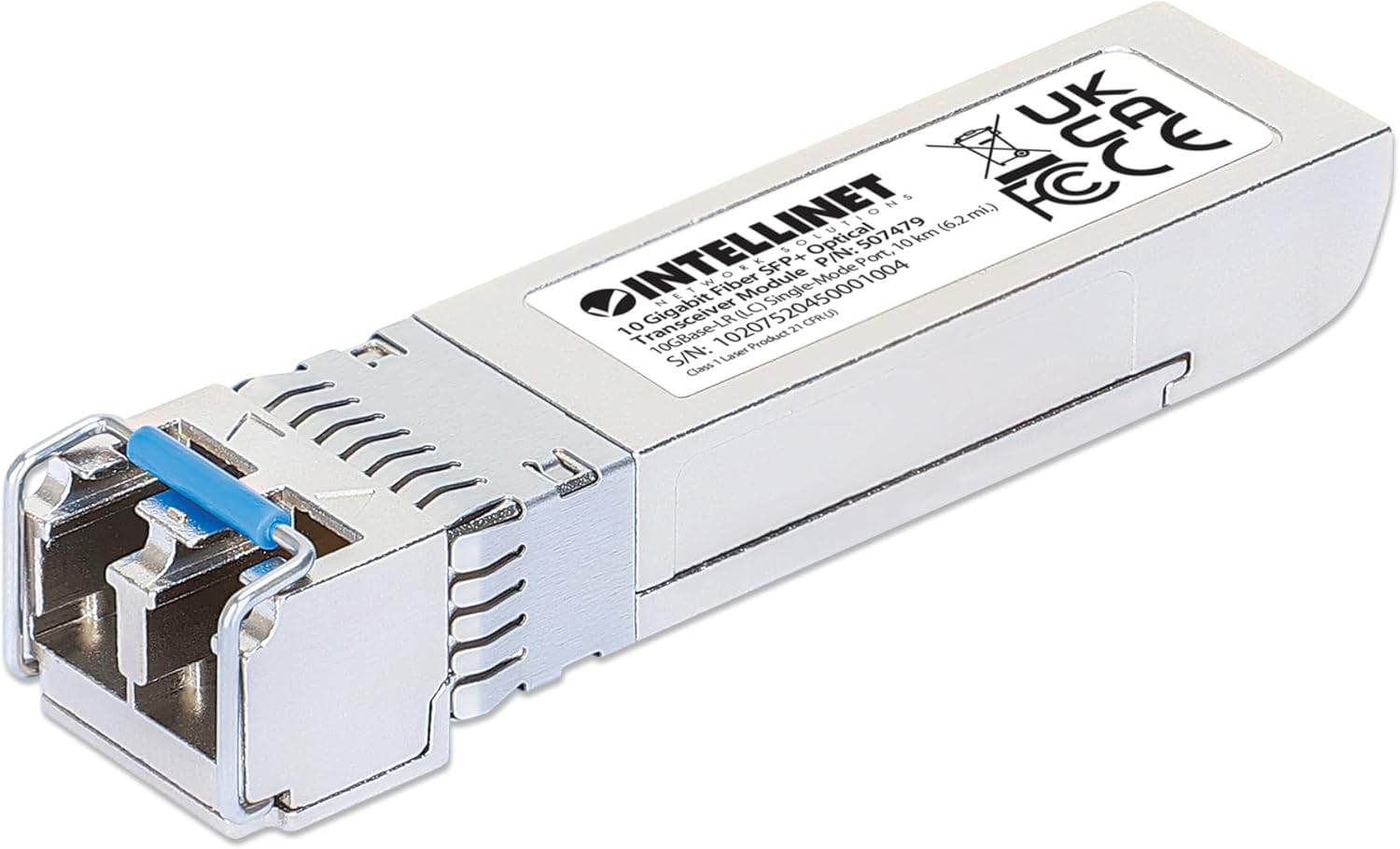 Intellinet 10GBase-LR SFP+ Mini GBIC Module for Fast Networking