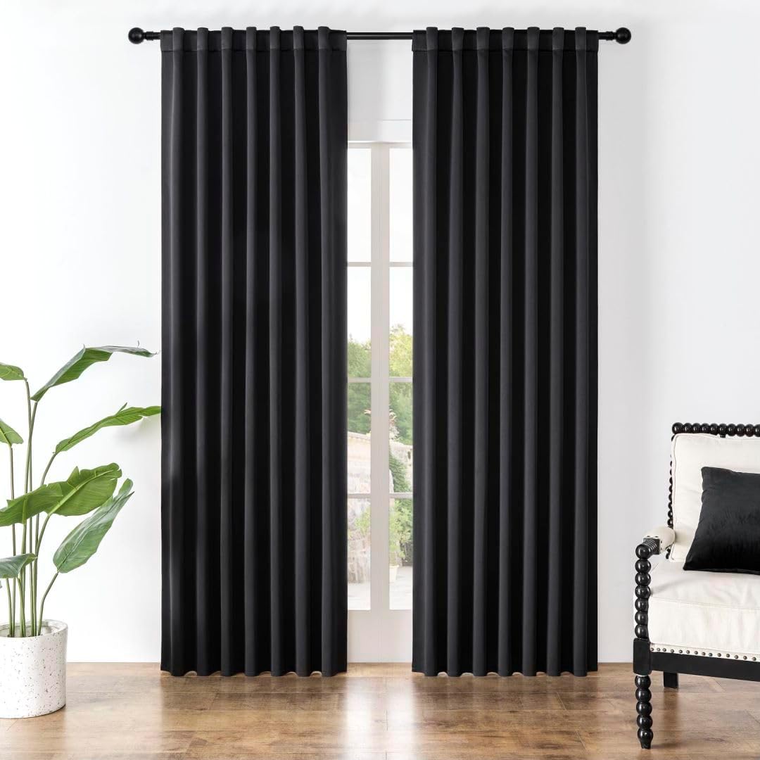 Joydeco 96 Blackout Curtains - Room Darkening Beauty