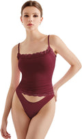SUUKSESS Women Lace Double Lined Camisole Top - Soft, Double