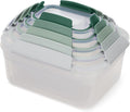 Joseph Joseph Nest Lock 10 Piece Food Storage Set - Sage Green