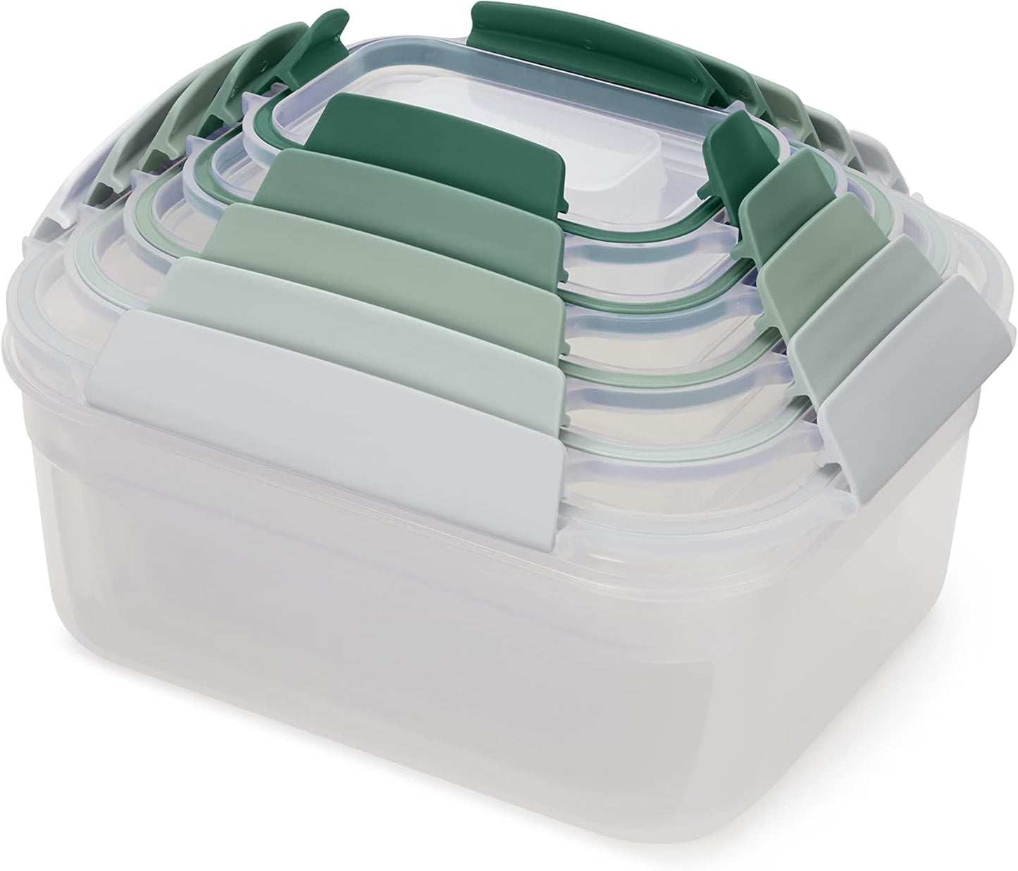 Joseph Joseph Nest Lock 10 Piece Food Storage Set - Sage Green