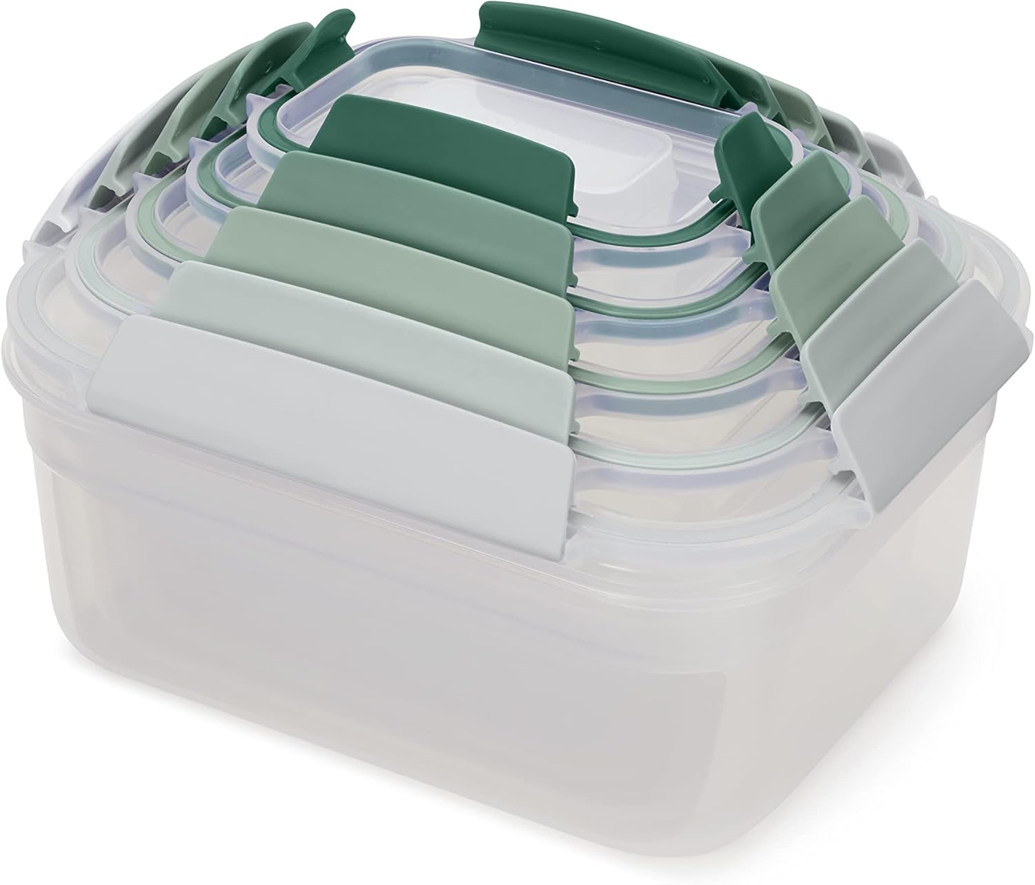 Joseph Joseph Nest Lock 10 Piece Food Storage Set - Sage Green