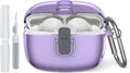 Clear Purple JBL Vibe 200TWS Case - Secure Protection On-The-Go!