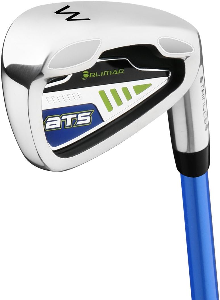 Orlimar ATS Junior Boys' Blue/Lime Golf Clubs for Ages 5-8