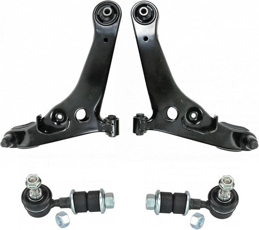 TRQ Front Suspension Kit Control Arm with Ball Joint for Outlander