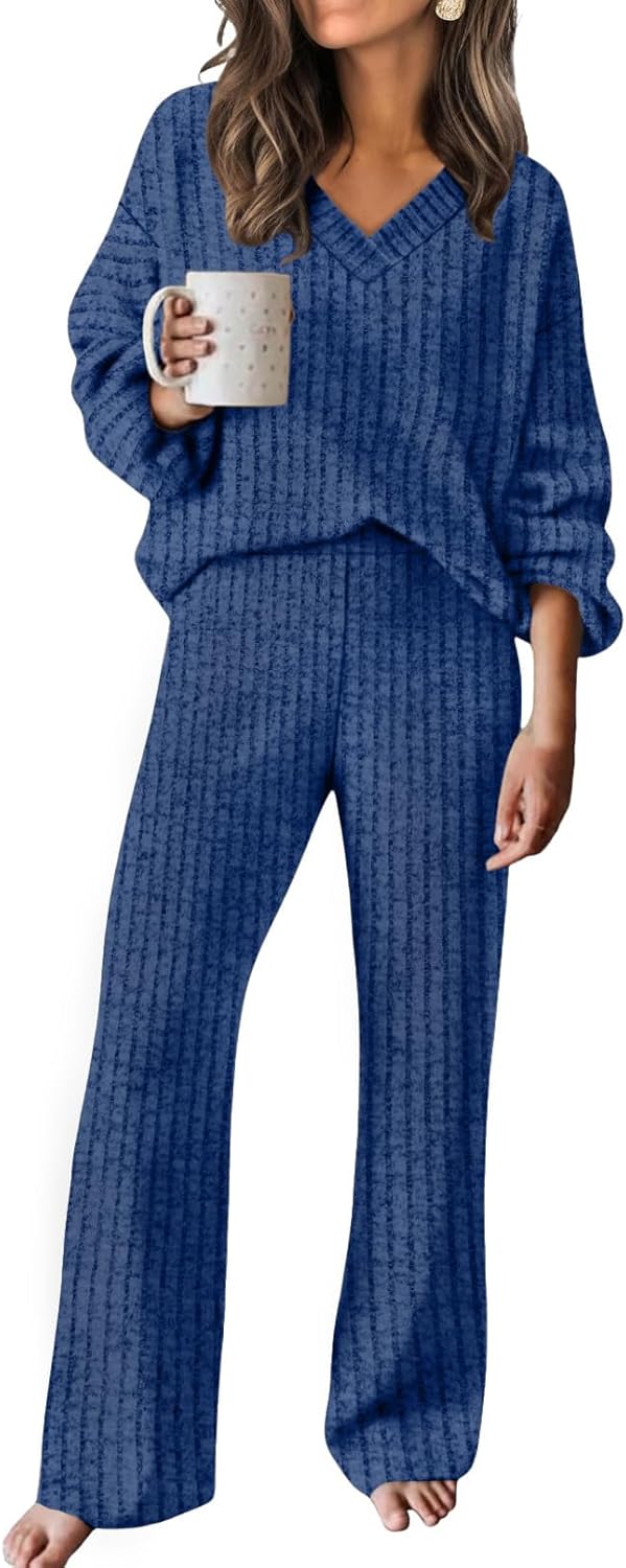 RUMIA Fall Outfits for Women 2025 Cozy Matching Sweater Sets