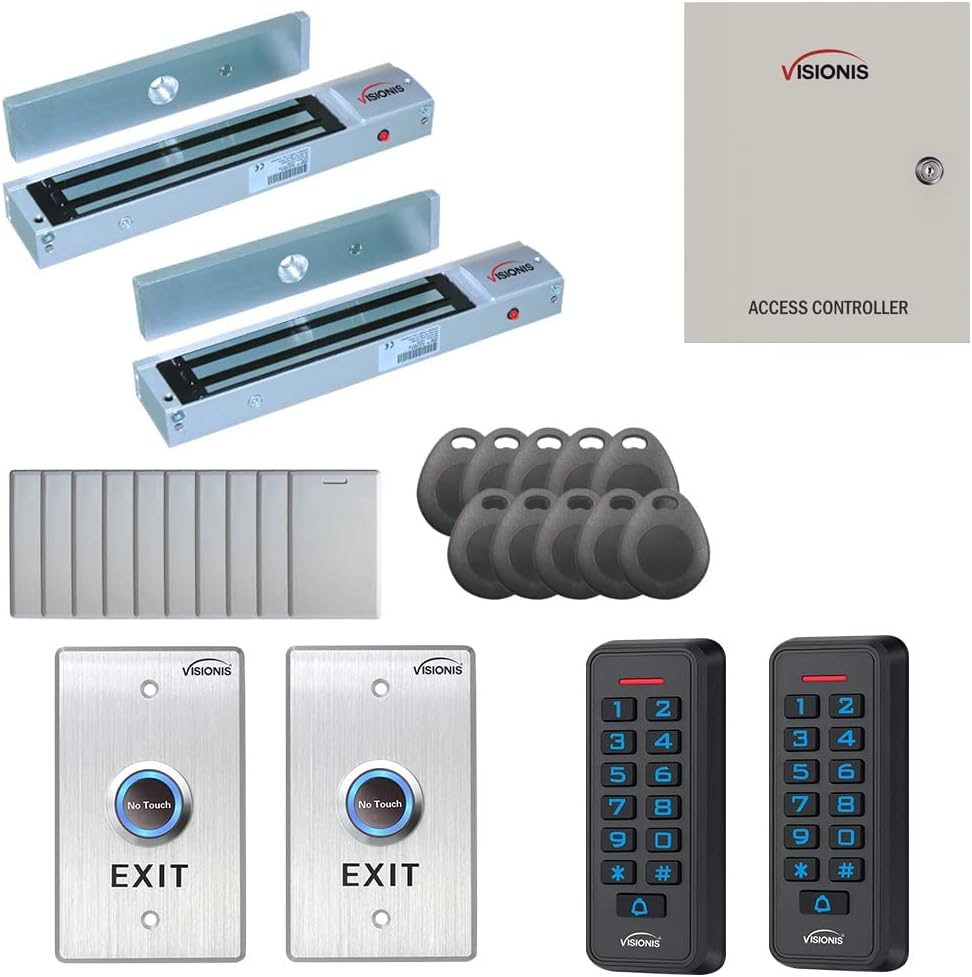 Visionis FPC-7279 Two Door Access Control System with MagLock