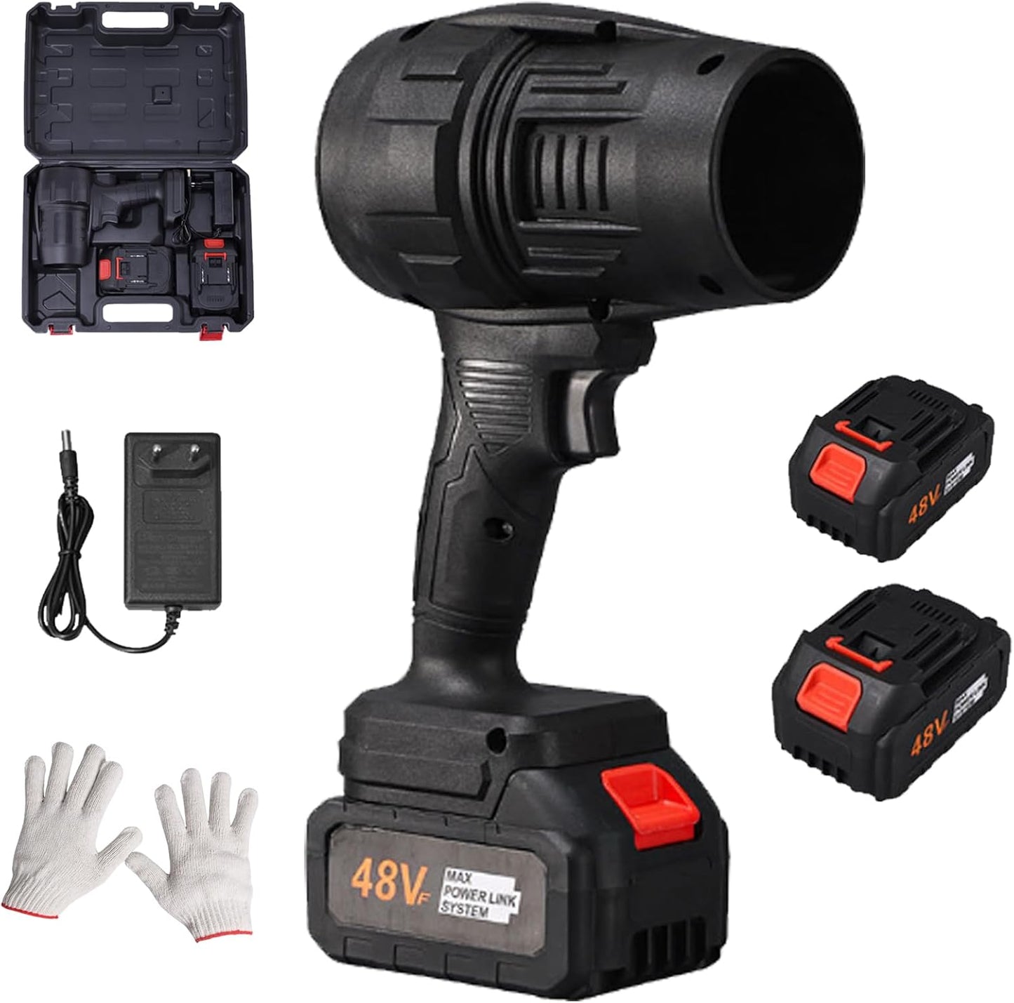 Seese Cordless Leaf Blower - Lightweight Turbo Jet Power Tool