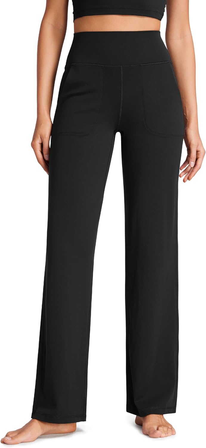 CRZ YOGA Womens Butterluxe High Waist Wide Leg Pants Review
